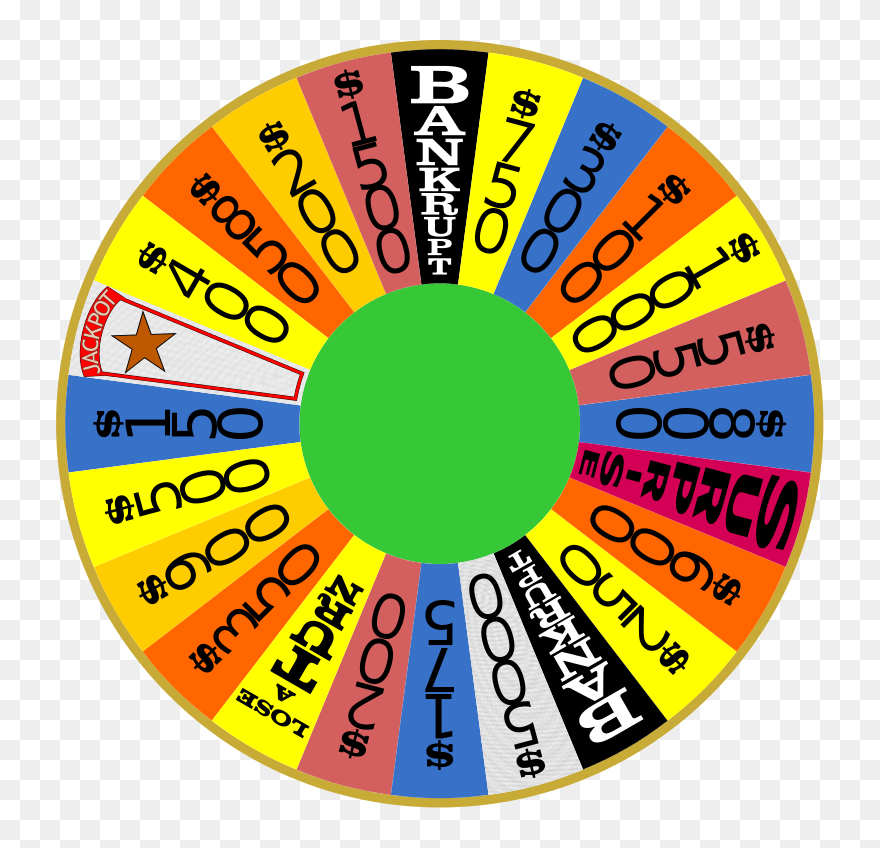Wheel Of Fortune Unique Clipart