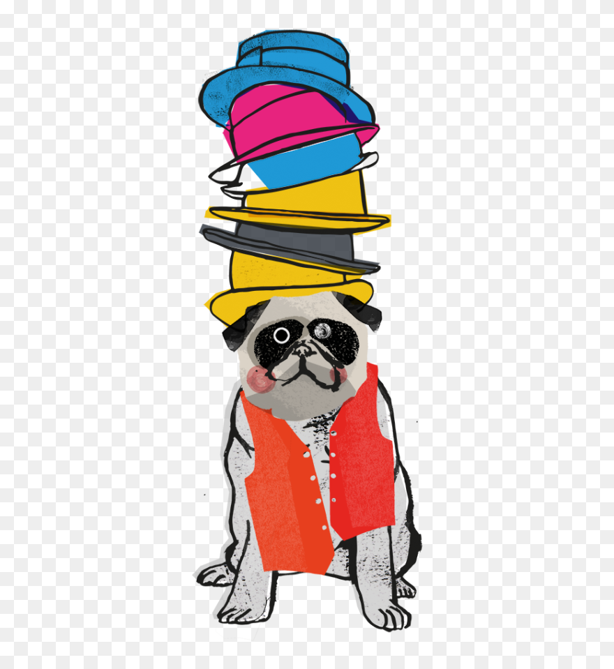 Kingdom & Sparrow"
										 Title="pug Englishman - Illustration Clipart