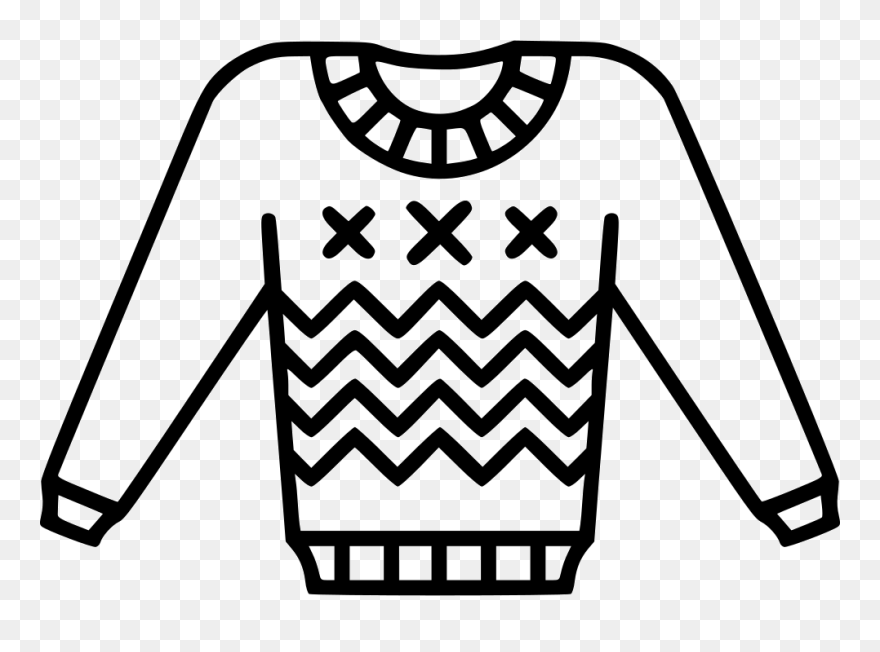 Sweater - Notepad Designs Clipart