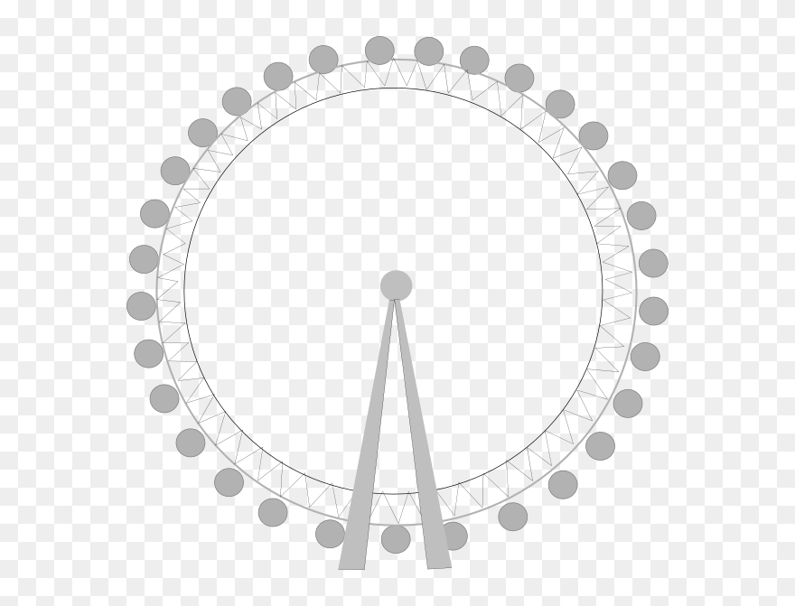 London Eye Royalty-free Clip Art - The Zongolopoulos Umbrellas - Png Download