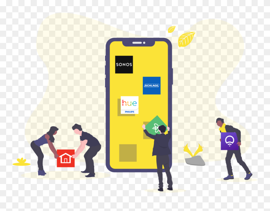 Yonomi Integrations Hero - Illustration Réseau Sociaux Png Clipart