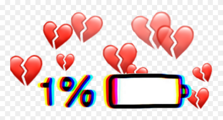 #art #red #1 #corazon #bateria #edit #overlay #decoration Clipart