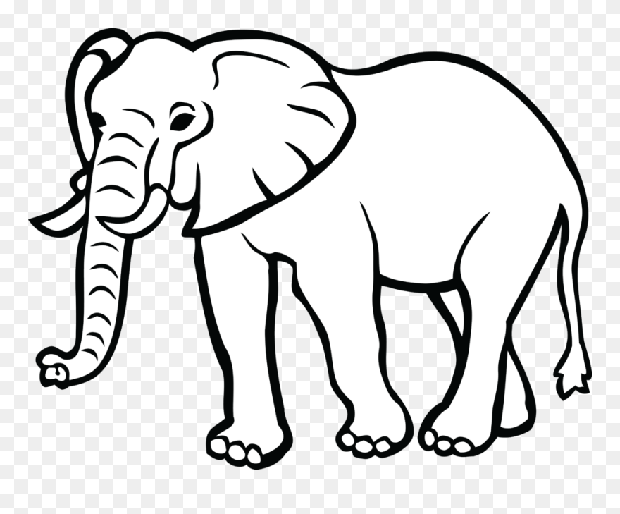 Thumb Image - Elephant Black And White Clipart