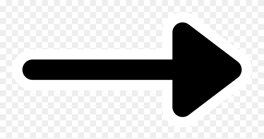 Primary Line Arrow Icons - Arrows End Clipart