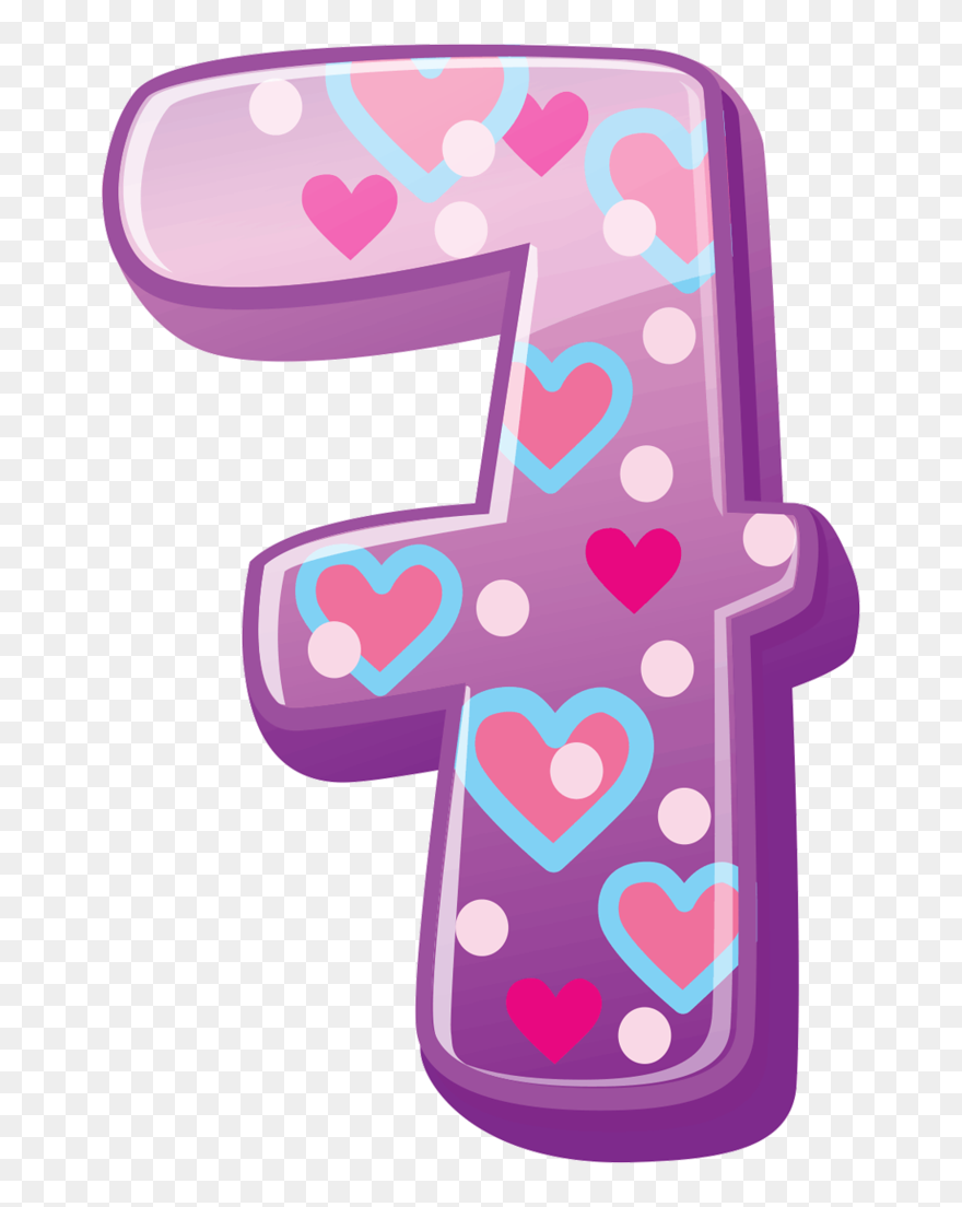 Math Clipart Scrapbook - Numbers Clipart - Png Download