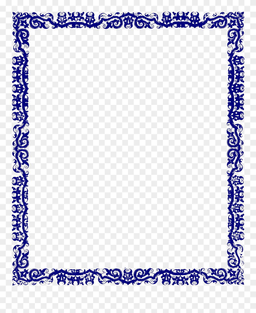 Green Border Design Background Clipart