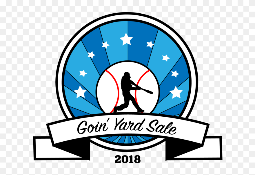 Goin’ Yard Sale Logo Ebay Shop Selling Vintage Baseball - Circle Clipart