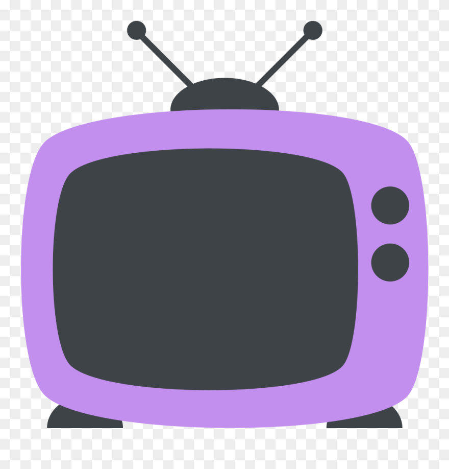 Transparent Tv Emoji Png - Television Emoji Clipart