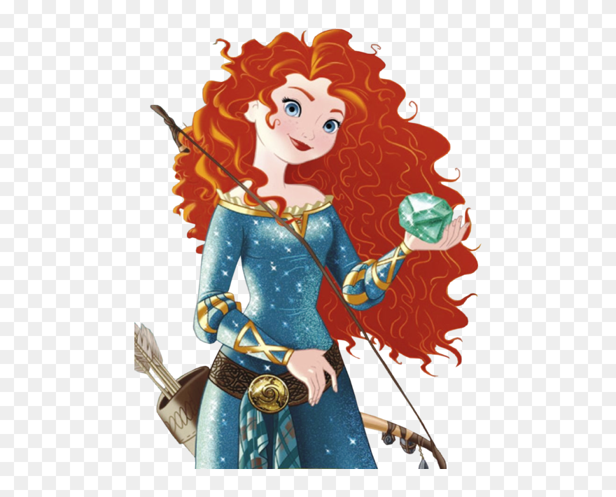 Disney Princess Merida 2d Clipart