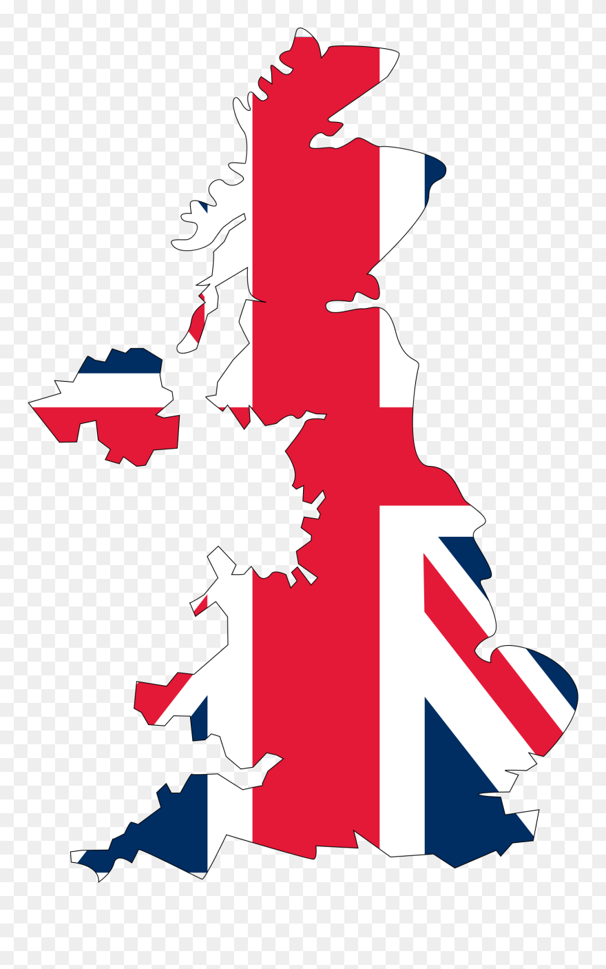Map United Kingdom Clipart - United Kingdom Clip Art - Png Download