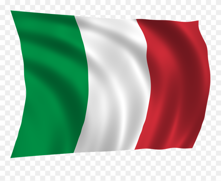 Italian Flag Image - Italian Flag Png Transparent Clipart
