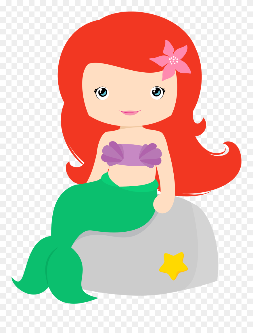 Mermaid Cartoon Clipart