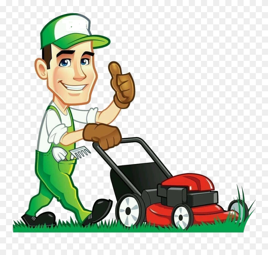 Clip Art Cutting Grass - Png Download