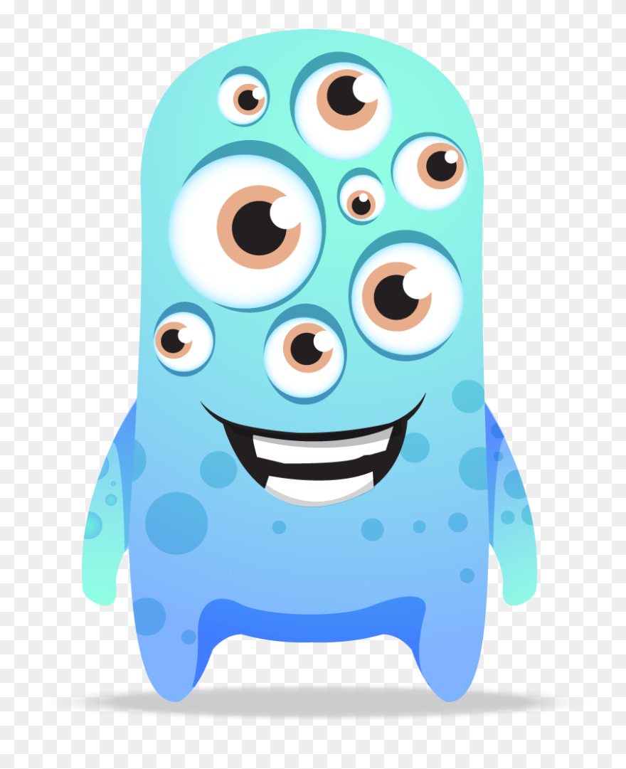 Class Dojo Monsters Blue Clipart