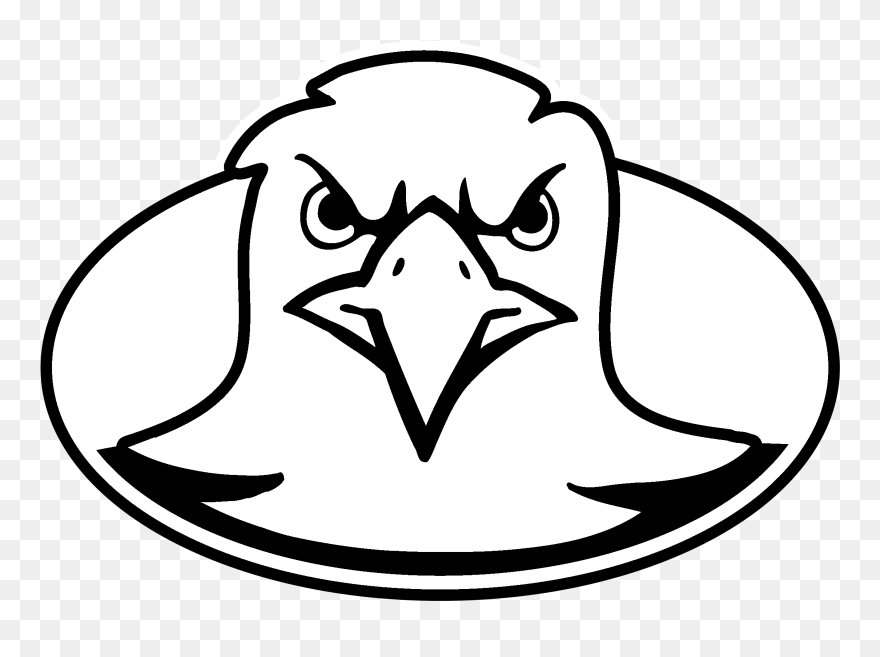 Transparent Eagle Wings Spread Clipart Black And White - Boston College Eagle - Png Download