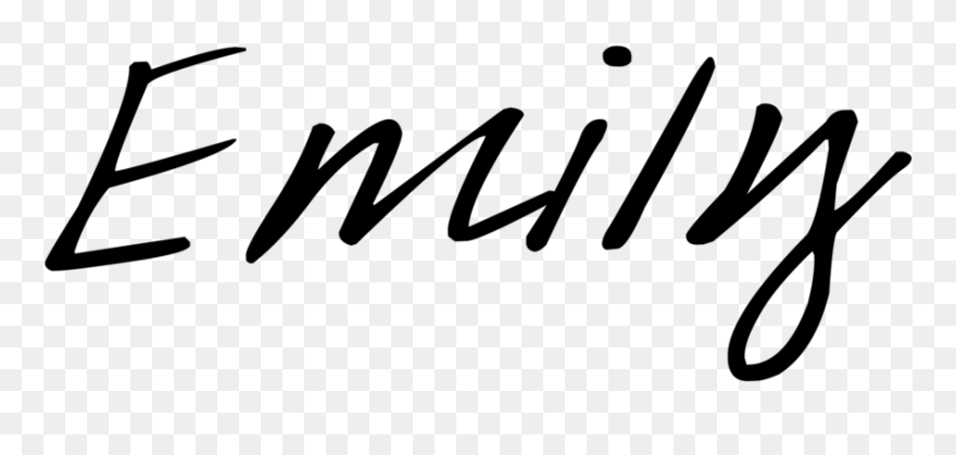 Emilysignature Clipart