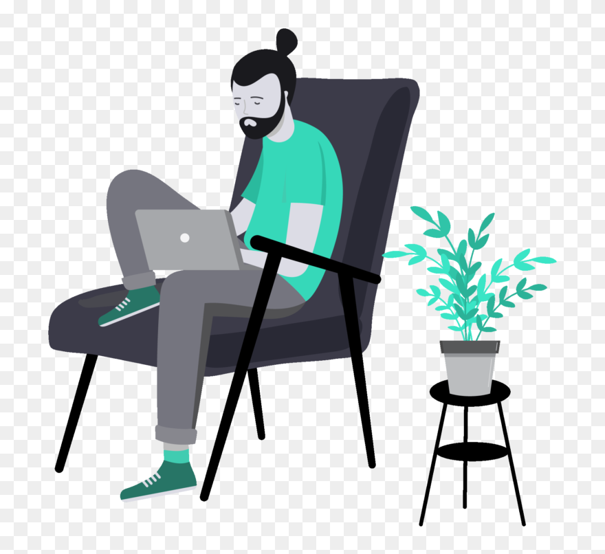 Telecommuting Clipart