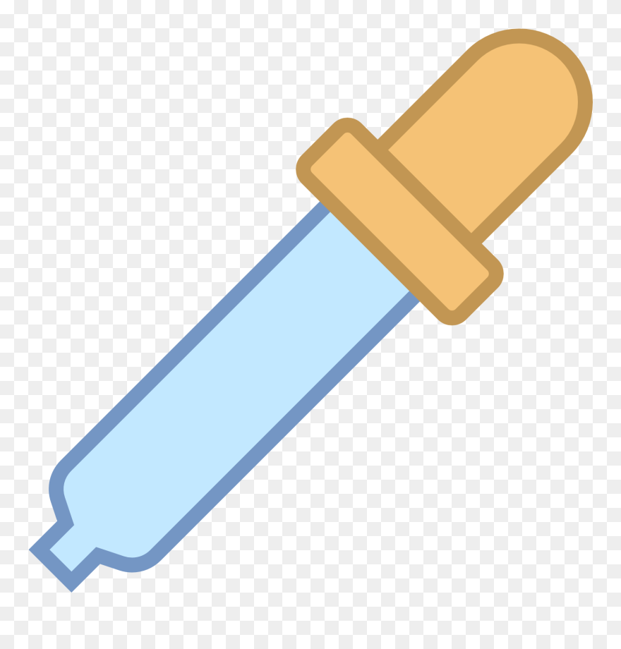 Transparent Thin Cross Png - Pick Color Tool In Ms Paint Clipart