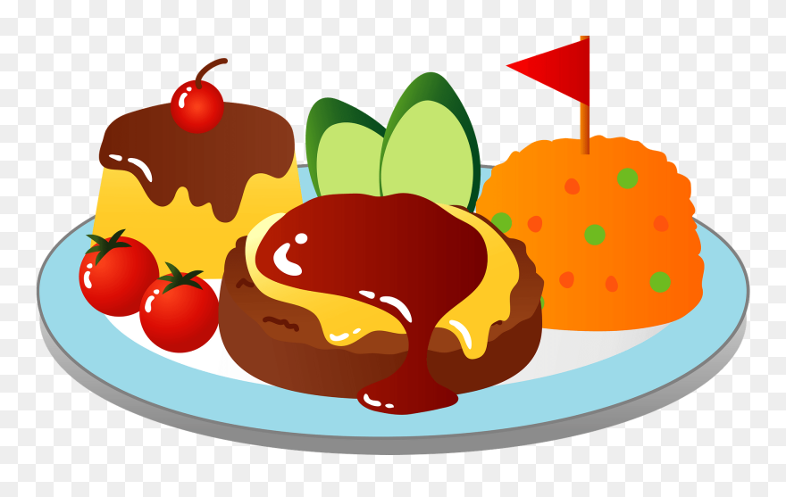 無料 イラスト お子様 ランチ Clipart