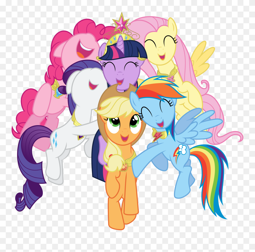 Transparent Mlp Png - Friendship My Little Pony Quote Clipart