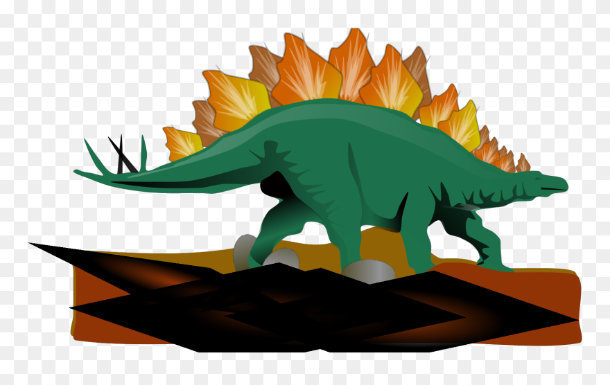 Stegosaurus Clipart - Png Download