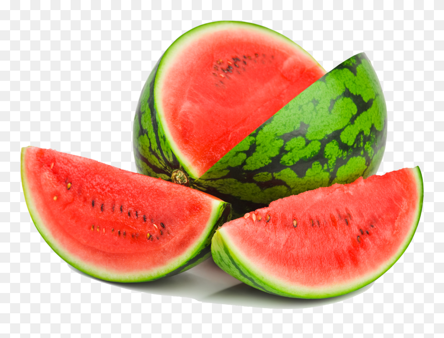 Citrullus Cut Food Fruit Watermelon Parfait Lanatus - Sandia Roja Png Clipart
