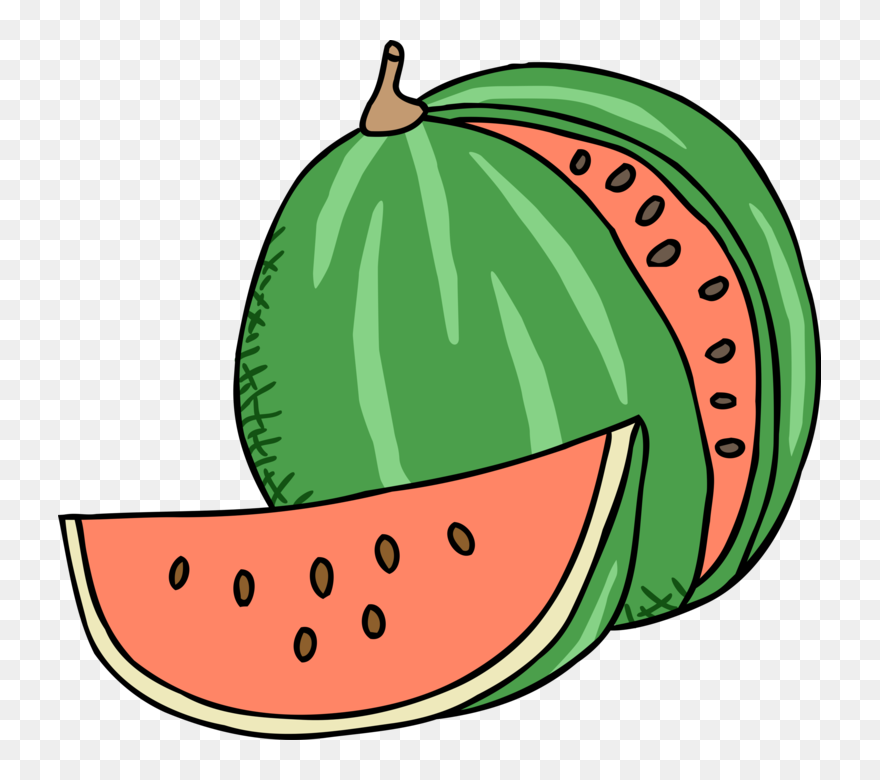 More In Same Style Group - Watermelon Cartoon Clipart
