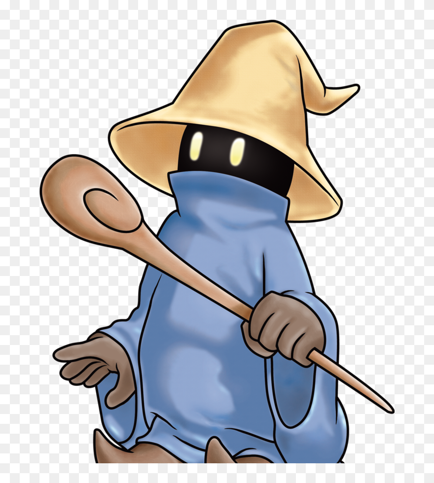 Dream What Your Heart Desires - Black Mage Png Clipart