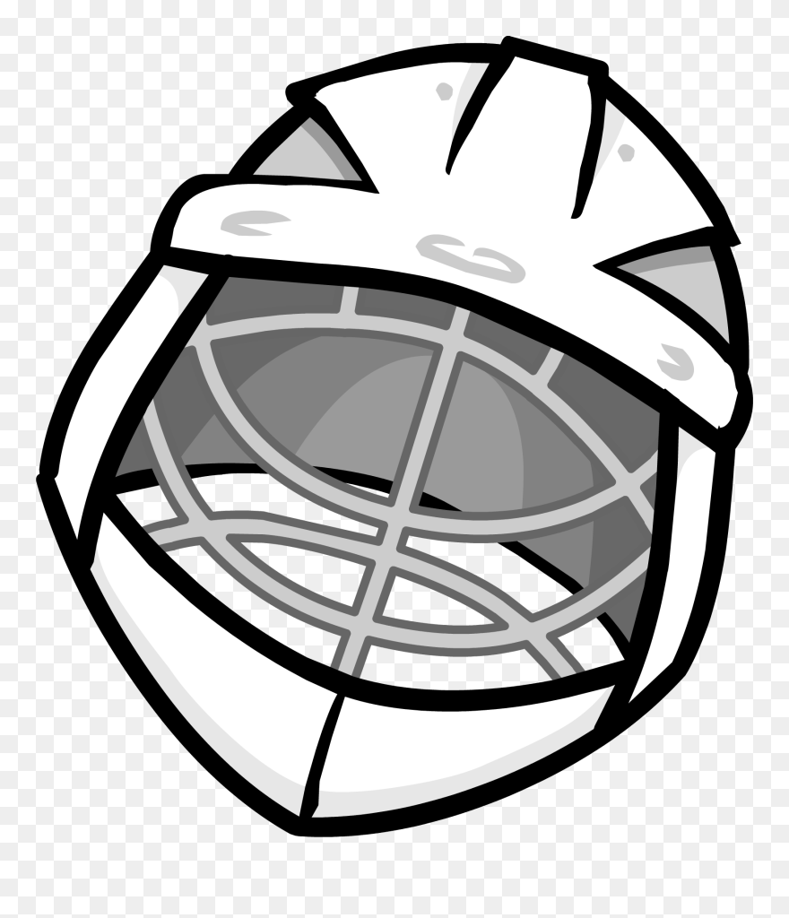 Transparent Helmet Clipart - Goaltender - Png Download