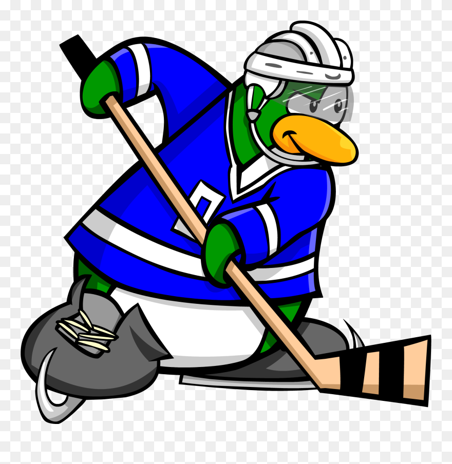 Club Penguin Rewritten Wiki - Club Penguin Hockey Clipart