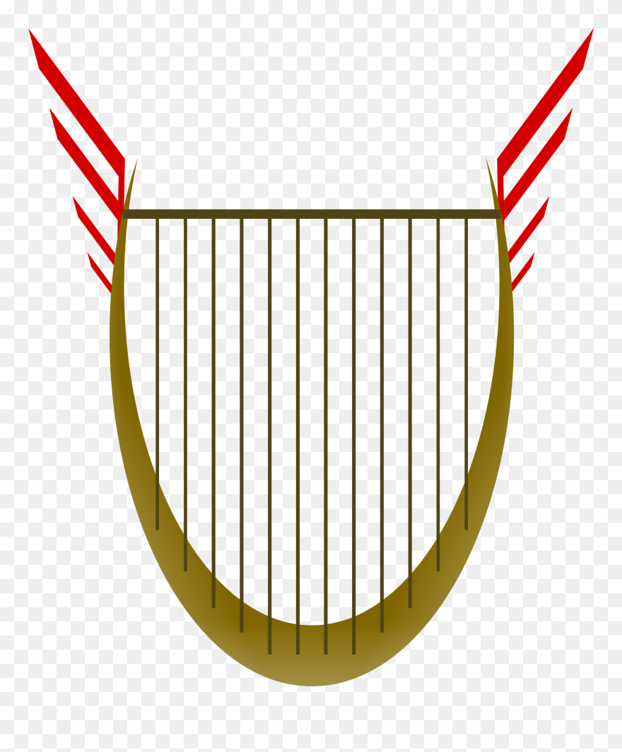 Lira, Lyre Clip Arts - Lira Instrument Muzical Png Transparent Png