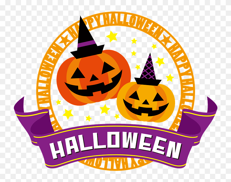 Halloween Emblem Clipart - Png Download