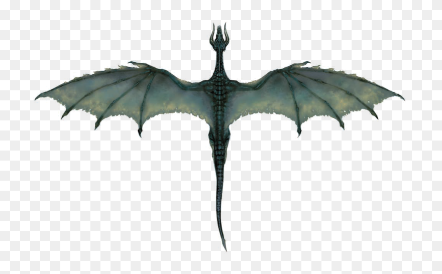 Flying Dragon Clipart - Mythical Creatures Flying Dragon - Png Download