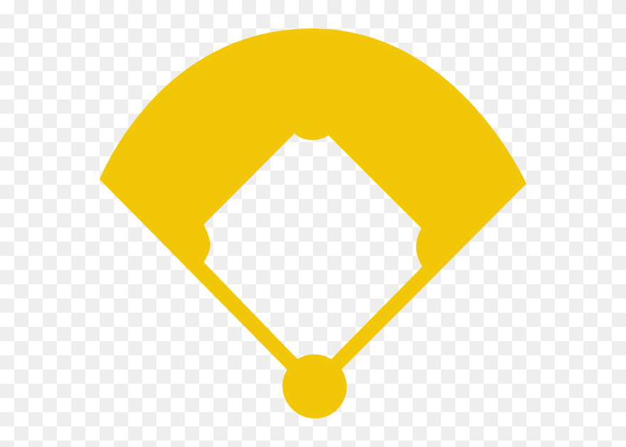 Baseball Diamond Clip Art - Png Download