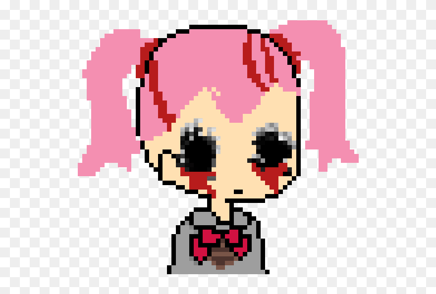 Cute Anime Pixel Art Clipart