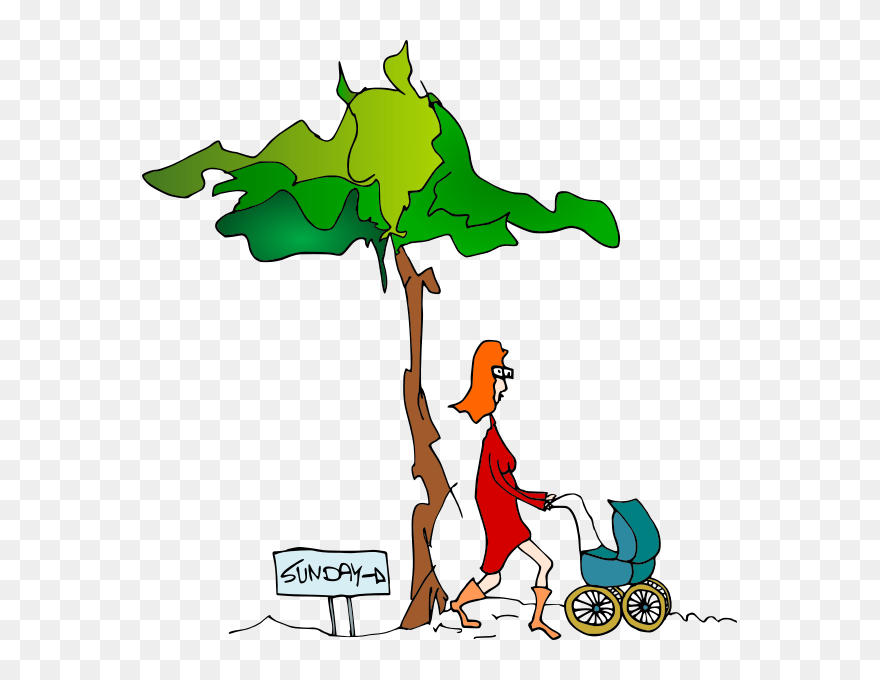 Sunday Stroll Clipart