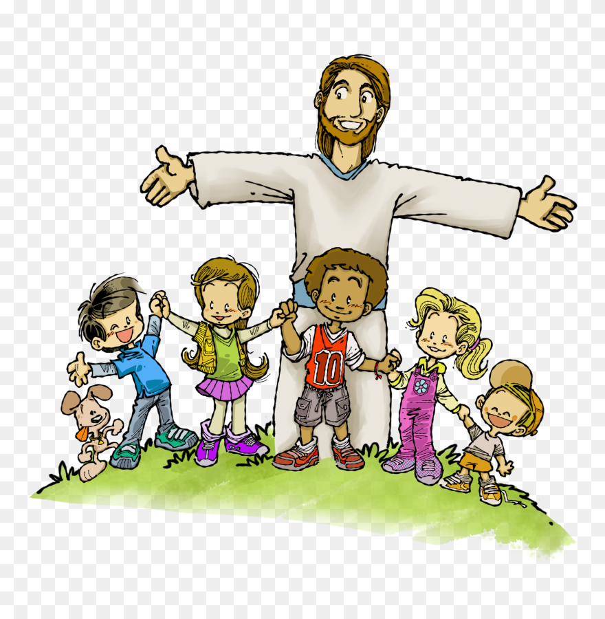 Gafetes Para Niños De Catecismo Clipart