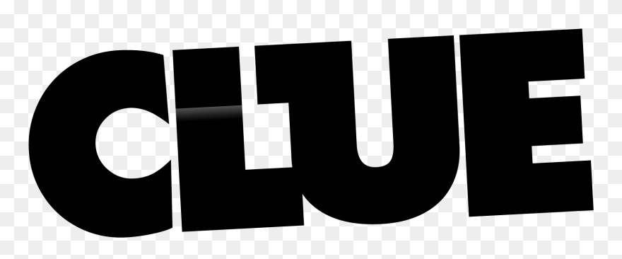 Clue Logo-01 - Clue Board Game Logo Clipart