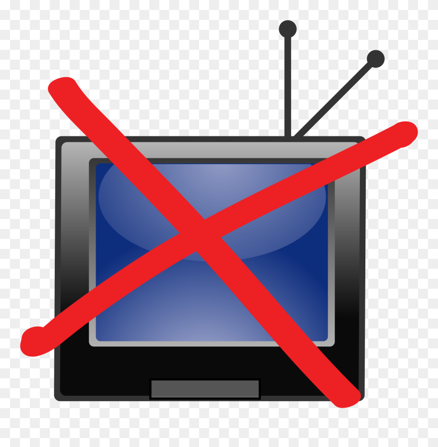 No Tv Clipart