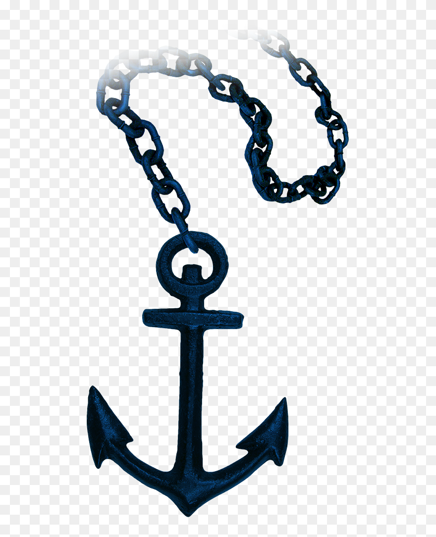 Anchor With Chain Png Clipart