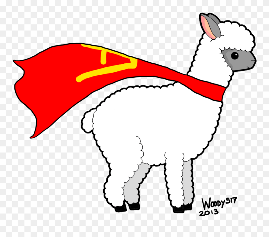 Transparent Alpaca Clip Art - Png Download