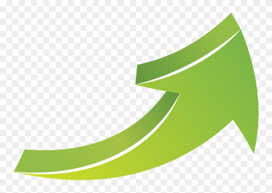 3d Arrow Vector Png, Transparent Png - Green Arrow 3d Png Clipart