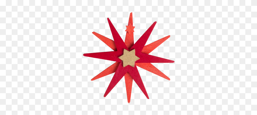 Christmas Star Ornament - Illustration Clipart