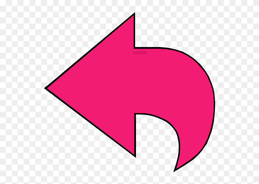 Pink Arrow - Clip Art - Png Download