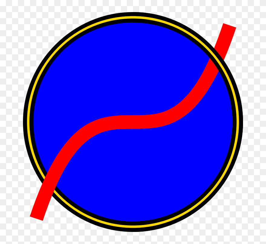 Cubic Curve Icon - Circle Clipart