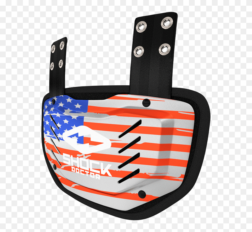 Shock Doctor Football Back Plate Clipart