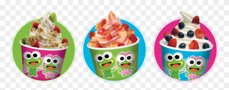 Sweetfrog Frozen Yogurt Clipart
