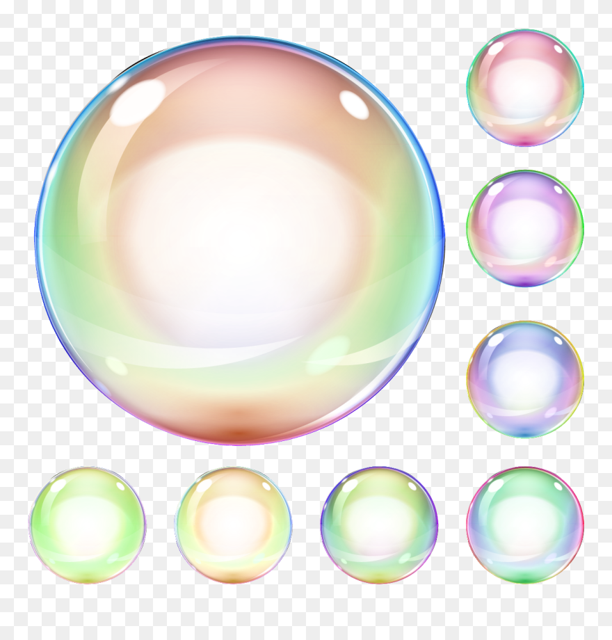 Soap Bubble Color - Lighting Clipart
