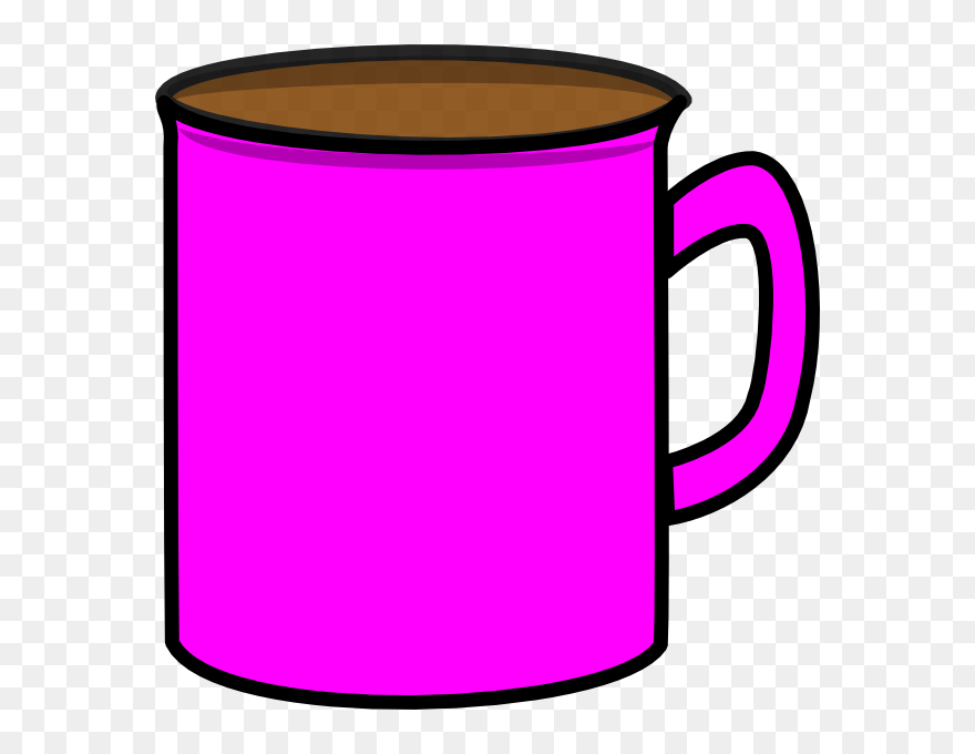 Mug Clipart Pink Mug - Mug En Clip Art - Png Download