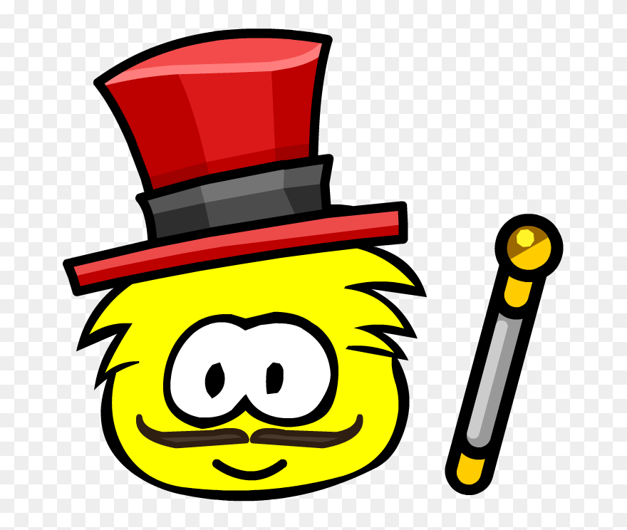 Transparent Circus Ringmaster Clipart - Club Penguin Rewritten Gold Puffle - Png Download